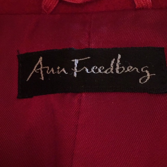 Ann Freedberg wool/cashmere blend w/dark buttons - Picture 3 of 7